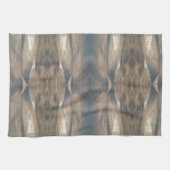 Wilde Leopard Wilde Dierenpatroonbruin Theedoek (Horizontaal)