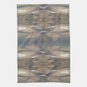 Wilde Leopard Wilde Dierenpatroonbruin Theedoek (Verticaal)