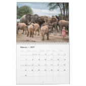 Wilde Leven van Zuid-Afrika 2027 Kalender (Feb 2027)