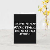 Wilde liever Ckleball spelen Kaart (Gele Bloem)