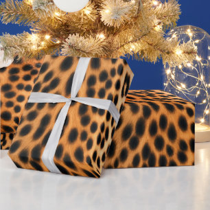 Wilde Luipaard Energie – Moedige Dierenprint Mode Cadeaupapier