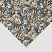 Wilde Luipaarden  Tissuepapier (Detail)