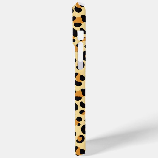 Wilde luipaardhuid Case-Mate iPhone case (Achterkant / Links)