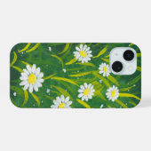 Wilde Madeliefjes iPhone 15 Case (Achterkant horizontaal)