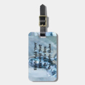 Wilde Maleisische moeder van Pearl Bagagelabel (Voorkant verticaal)