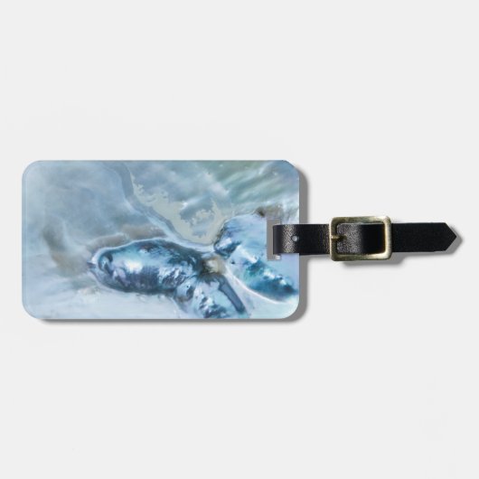 Wilde Maleisische moeder van Pearl Bagagelabel (Voorkant horizontaal)