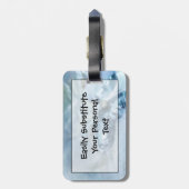 Wilde Maleisische moeder van Pearl Bagagelabel (Achterkant verticaal)