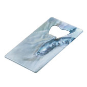 Wilde Maleisische moeder van Pearl Creditkaart Flessenopener (Voorkant Gekanteld)