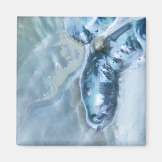 Wilde Maleisische moeder van Pearl Magneet (Voorkant)