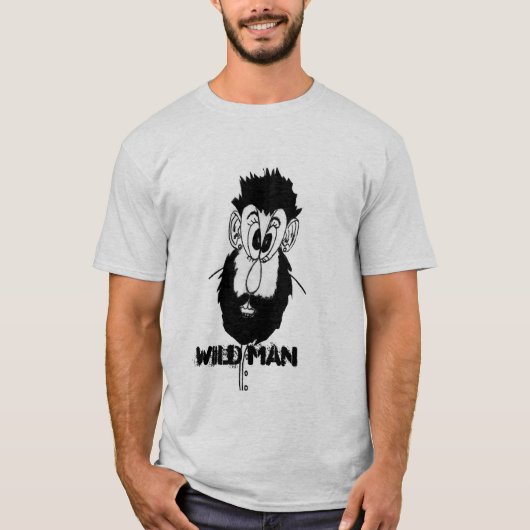 Wilde Man, coldad logo T-Shirt (Voorkant)