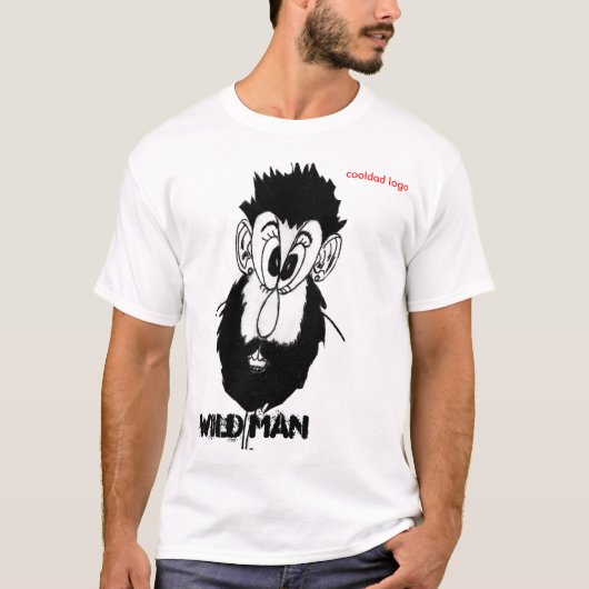 Wilde Man, coldad logo T-shirt (Voorkant)