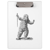 Wilde Man - Wildemann - Afbeelding van middeleeuws Klembord (Voorkant)