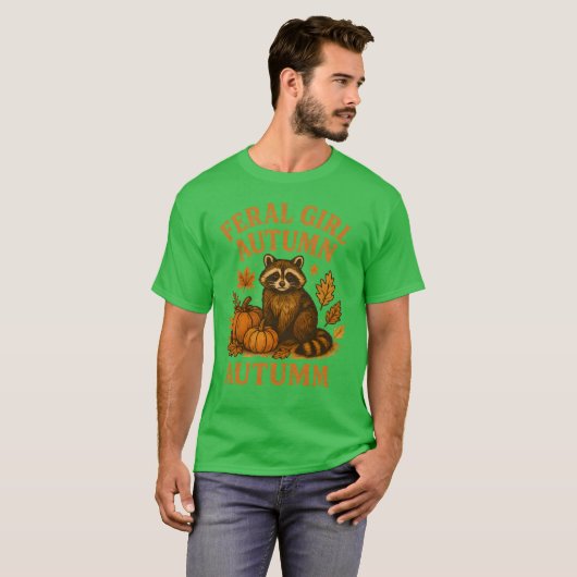 WILDE MEID HERFST T-SHIRT (Voorkant volledig)