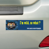 Wilde meisjes slogan bumperstickers (Op auto)
