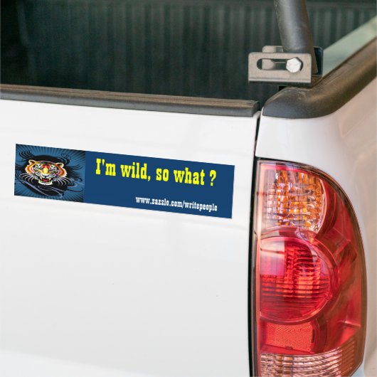 Wilde meisjes slogan bumperstickers (Op Truck)