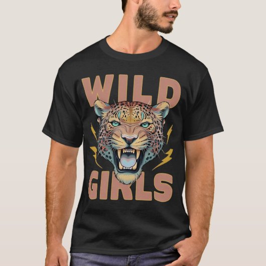 Wilde Meisjes T-shirt (Voorkant)