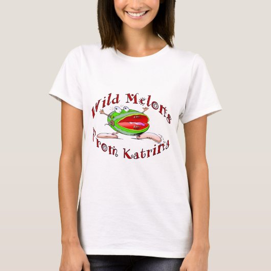 Wilde meloenen van Katrina,  T-shirt (Voorkant)