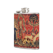 WILDE MENSEN IN DE DIER HUNT, DIEREN, Rode Floral Heupfles (Links)