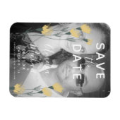 Wilde met de hand getrokken Botanisch sparen de Da Magneet (Horizontaal)