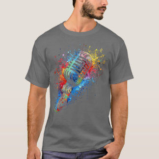 wilde microfoon t-shirt