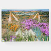 Wilde milieuvriendelijke grassen en lentbloemen gastenboek (Achterkant)