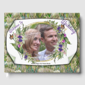 Wilde milieuvriendelijke grassen en lentbloemen gastenboek (Voorkant)