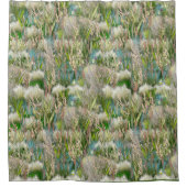 Wilde milieuvriendelijke inheemse grassen in het v douchegordijn (Voorkant)