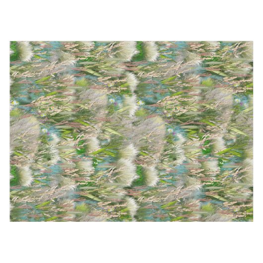 Wilde milieuvriendelijke inheemse grassen in het v tafelkleed (Voorkant (Horizontaal))