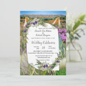 Wilde milieuvriendelijke lentevloeren kaart (Staand voorkant)