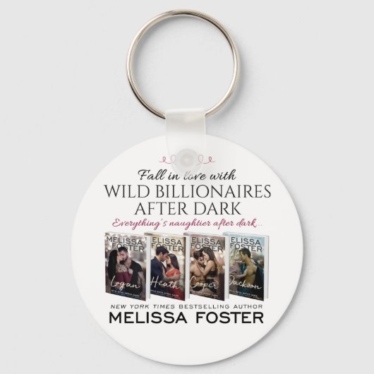 Wilde miljardairs na donkere Sleutelhanger (Voorkant)