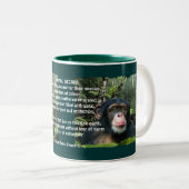 Wilde Mok chimpansee & Wildlife Poem (Voorkant rechts)