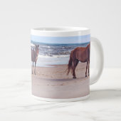 Wilde mok, wilde paarden grote koffiekop (Voorkant rechts)