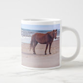 Wilde mok, wilde paarden grote koffiekop (Rechts)