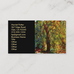 Wilde Monet Fine Art wekken Visitekaartje