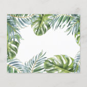 Wilde Mooie Jungle Dieren Tijger Panda Waterverf (Achterkant)