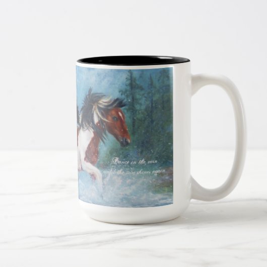 Wilde mosterdkreeften in de Mok Regenkoffie (Rechts)