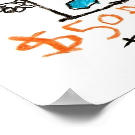 Wilde Mr. Potato Poster (Hoek)