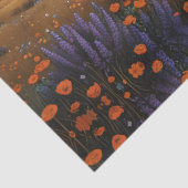 Wilde mustang pinto palomino Kleurrijke nachtelijk Tissuepapier (Detail)