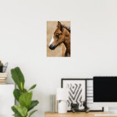 Wilde Mustang Veulen- Apollo Poster (Thuiskantoor)
