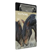 Wilde Mustangpaarden Mini Klembord School (Schuin)