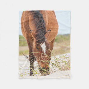 Wilde Mustangs of Banker-paarden Fleece Deken