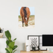 Wilde Mustangs of Banker-paarden Poster (Thuiskantoor)