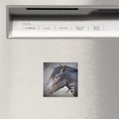 Wilde Mustangs uit het westen Magneet (Insitu (Vaatwasser))