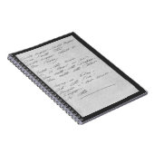 Wilde nachten, wilde nachten Manuscript Notitieboek (Rechterzijde)