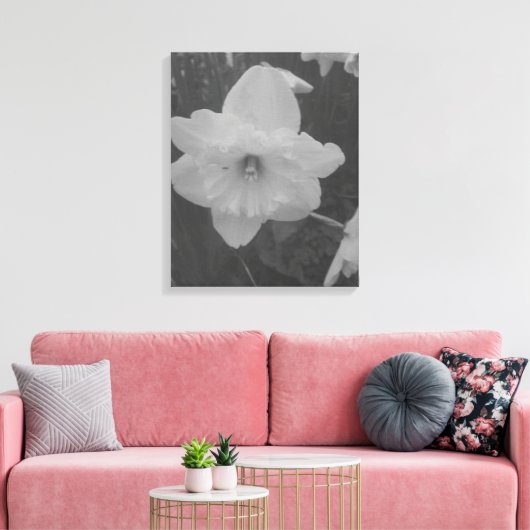 wilde narcis canvas afdruk (Insitu (Woonkamer))