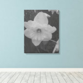 wilde narcis canvas afdruk (Insitu (Houten vloer))