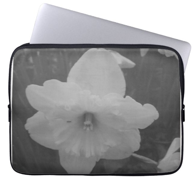 wilde narcis laptop sleeve (Voorkant)