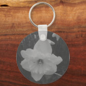 wilde narcis sleutelhanger (Achterkant)