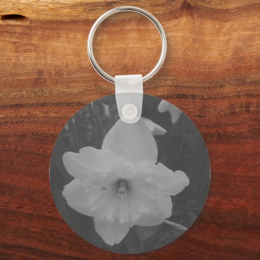 wilde narcis sleutelhanger (Achterkant)