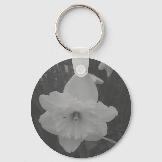 wilde narcis sleutelhanger (Achterkant)